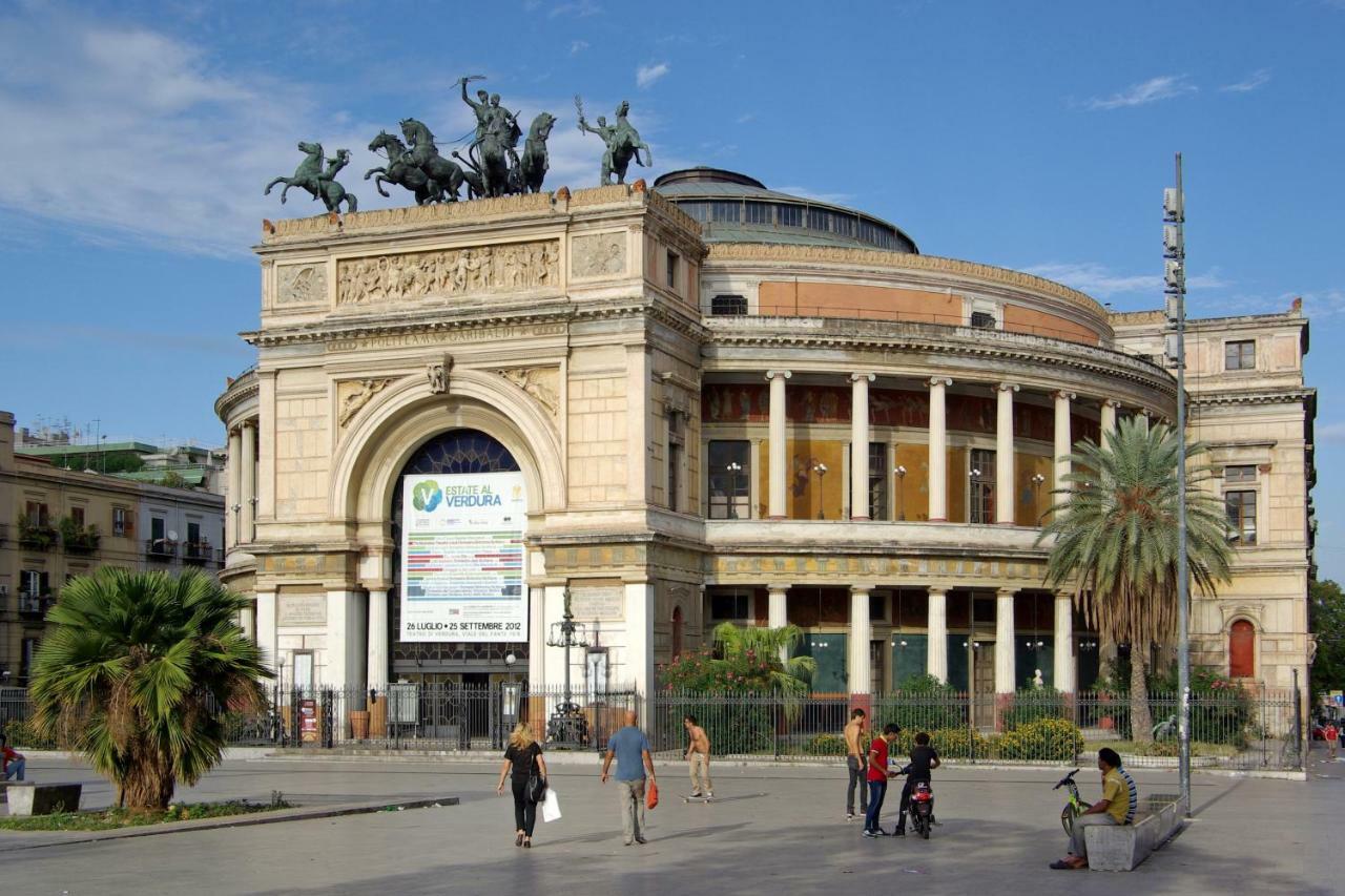 Stazione Marinuzzi Villa Palermo Buitenkant foto